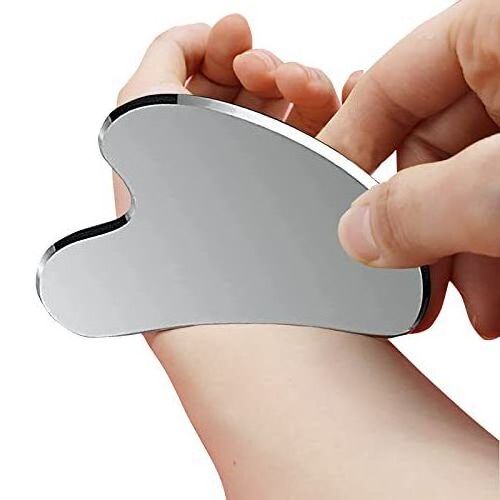 304 Stainless Steel Gua Sha Facial Tool Massage Scraper Guasha Stainless Steel for Face Lifting