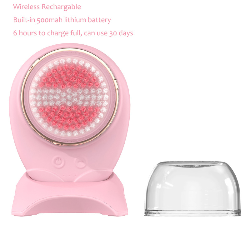 4 Replaceable Heads Multifunctional Face Brush Exfoliating Spin electric face cleansing brush