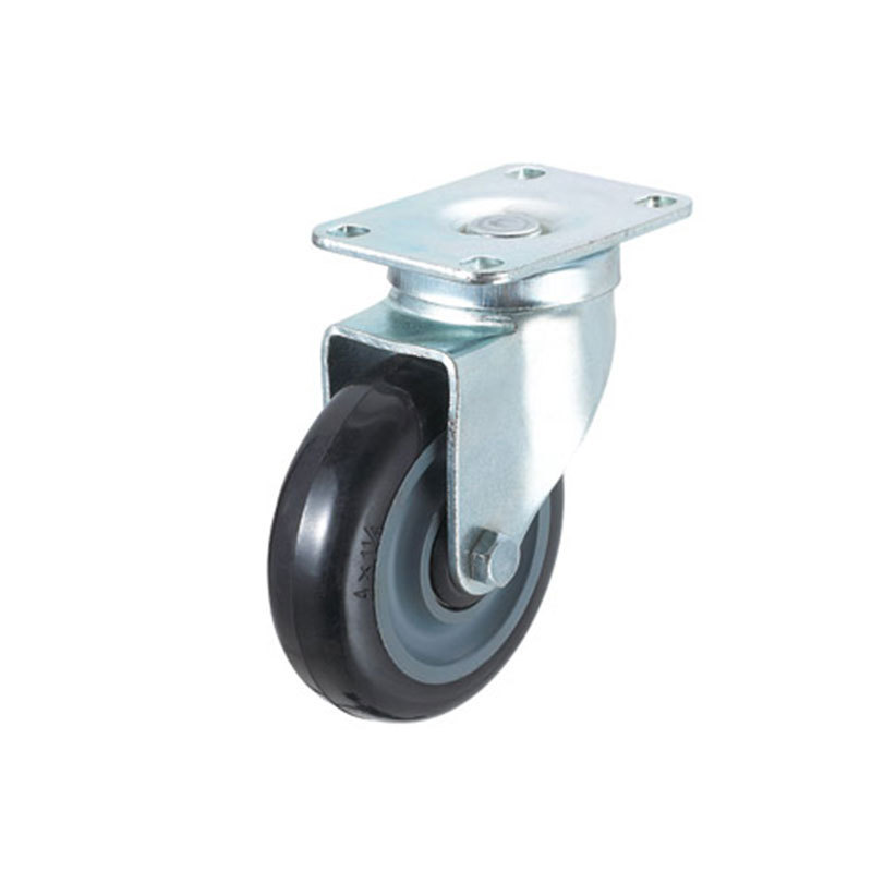 Galvanized Industrial Trolley Casters Wheels Heavy Duty Cast Iron Castor Wheel