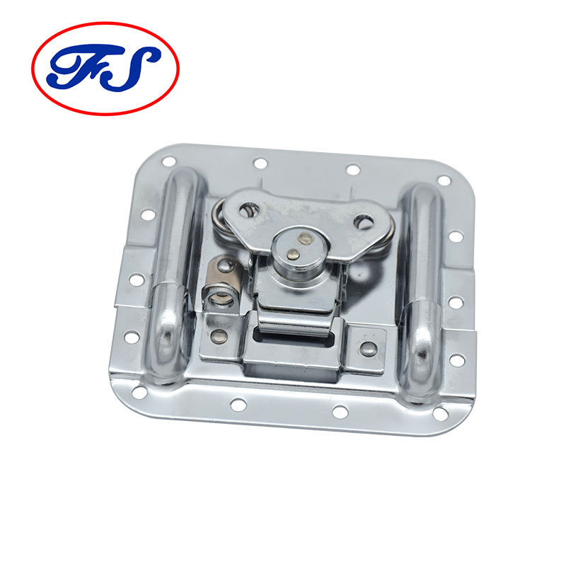 Flight case hardware fitting butterfly latch lock,Flight case recessed butterfly latch,Flight case padlock