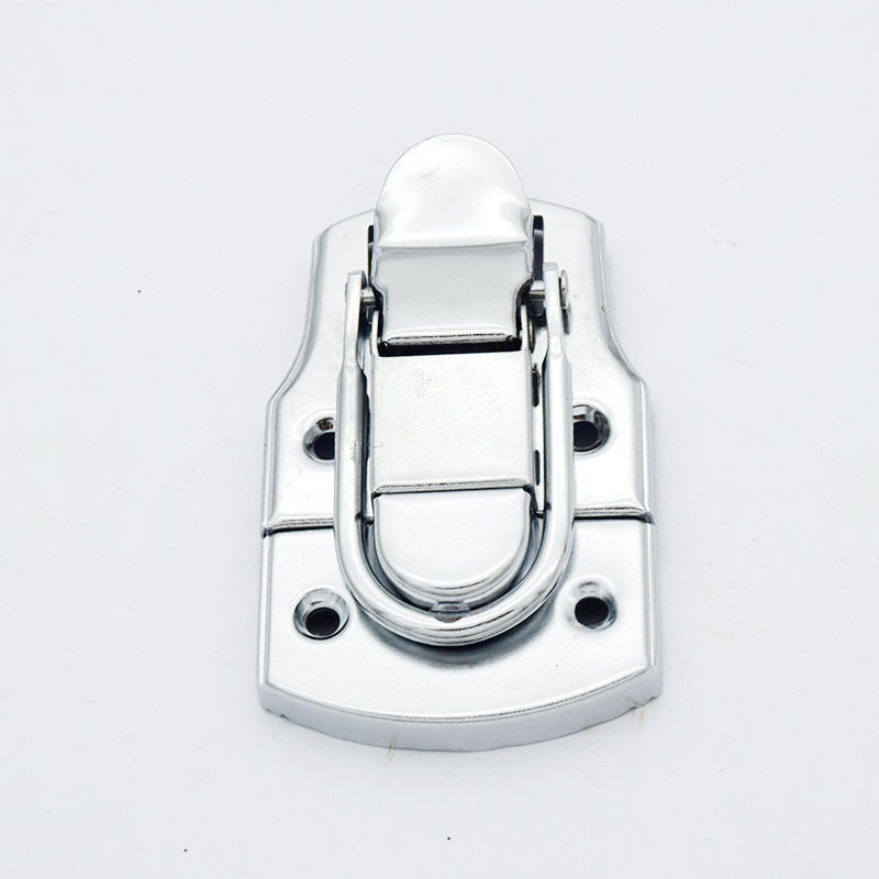 FAYSHING Chrome Drawbolt Closure Latch for Guitar Case or musical cases, 72.5x 45mm FS1002