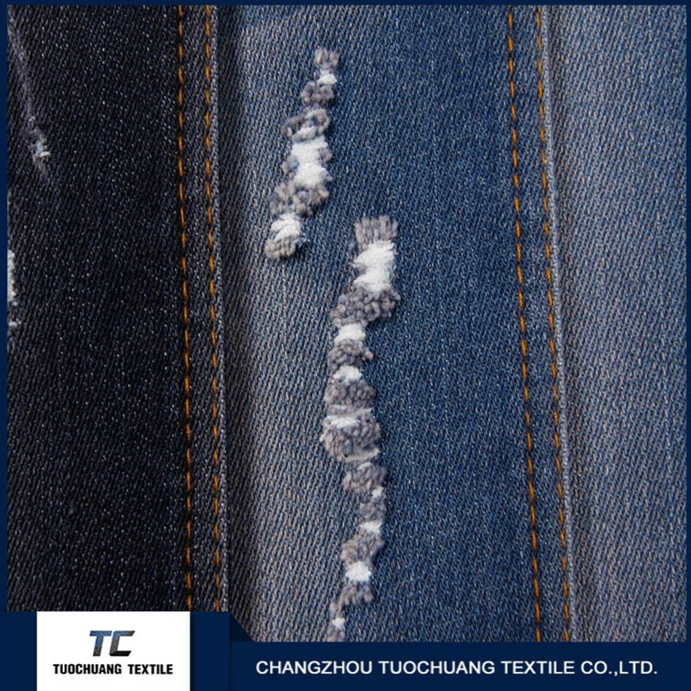 Stretch Denim Jeans Fabric Cloth 9.2oz denim 95% cotton 5% spandex knitted fabric