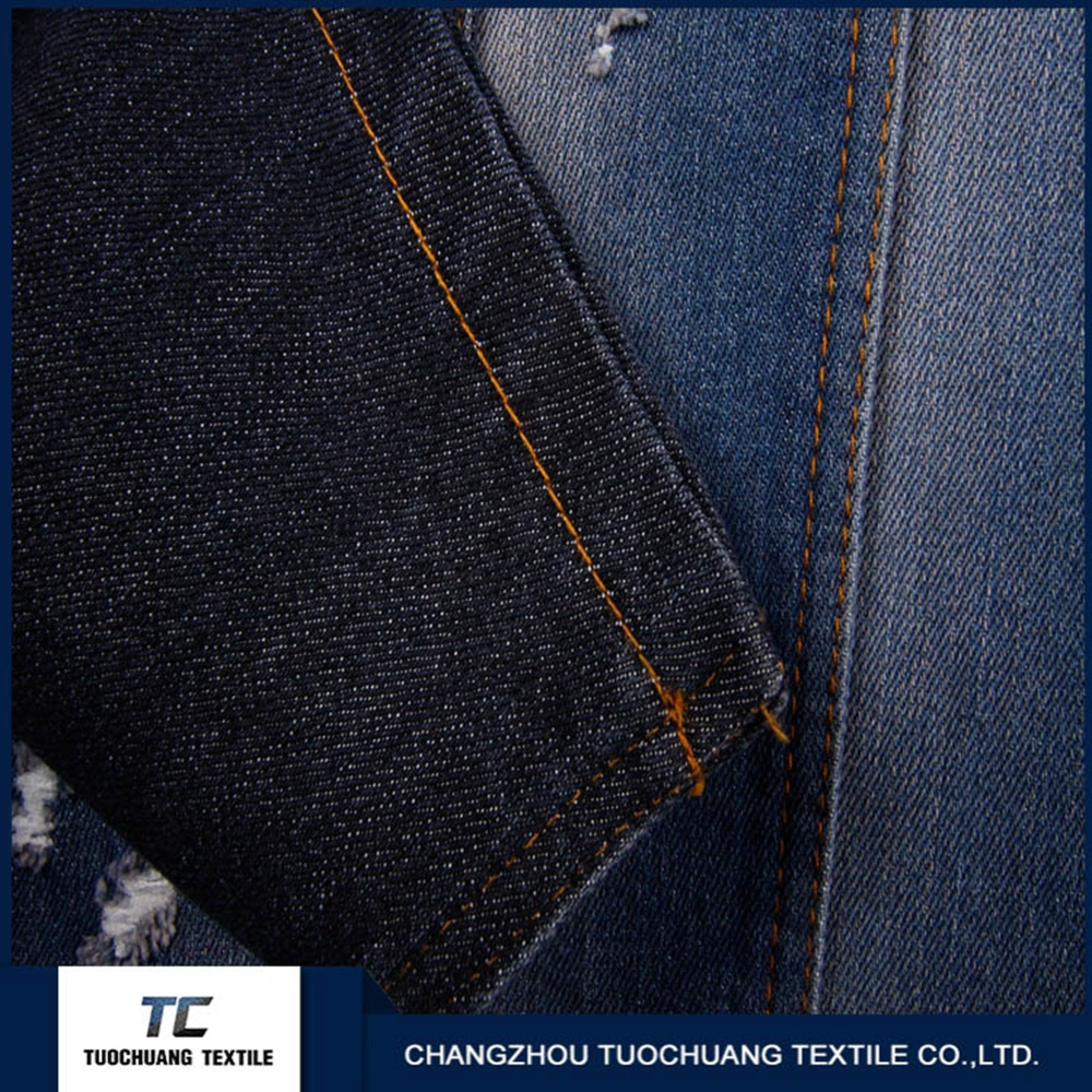 Stretch Denim Jeans Fabric Cloth 9.2oz denim 95% cotton 5% spandex knitted fabric