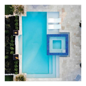 luxury new large size custom 8m 10m 15m fibre glass spa swim pool shell complete set fiberglass inground swimming pool