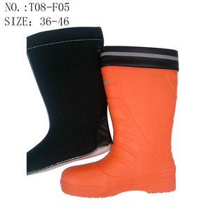 New Custom Pvc Boots Plastic Work Shoes Men Anti-slip Waterproof Steel Toe Rain Boots Medical Shoes