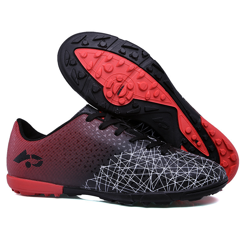 New Long Spikes Football Shoes Men Outdoor Training Football Boots Non-slip Sport Turf Soccer Cleat