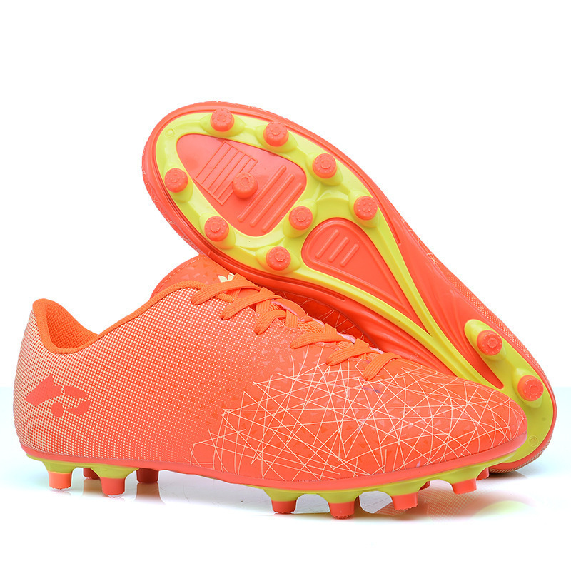 New Long Spikes Football Shoes Men Outdoor Training Football Boots Non-slip Sport Turf Soccer Cleat