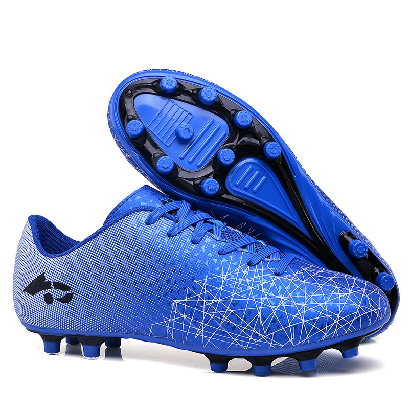 New Long Spikes Football Shoes Men Outdoor Training Football Boots Non-slip Sport Turf Soccer Cleat