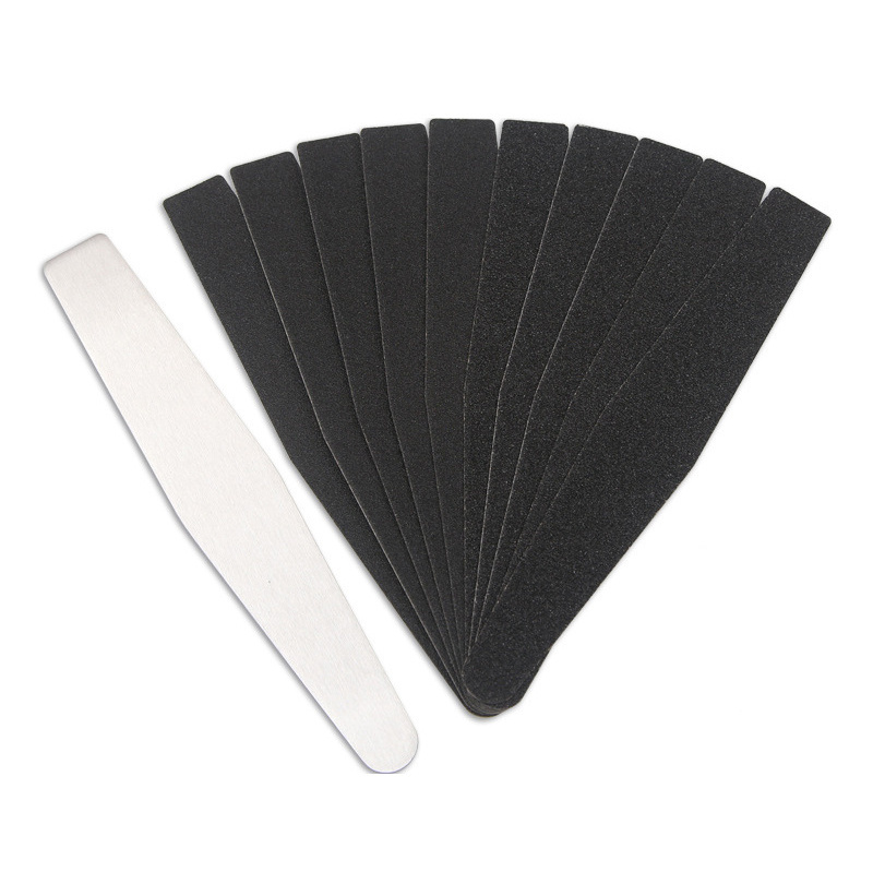 Professional Replaceable Self Adhesive Sandpaper Metal Stainless Steel Nail File