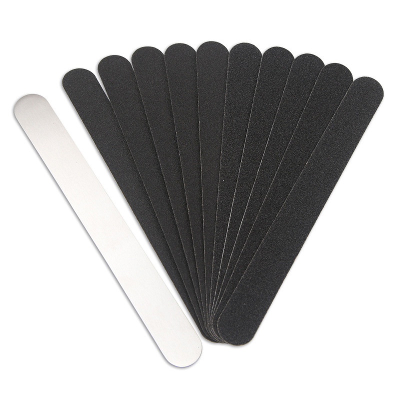 Professional Replaceable Self Adhesive Sandpaper Metal Stainless Steel Nail File