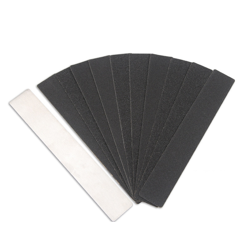 Professional Replaceable Self Adhesive Sandpaper Metal Stainless Steel Nail File