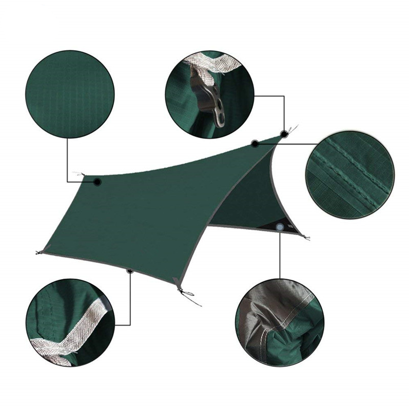 Waterproof RipStop Rain Fly Hammock Tarp Cover Tent Shelter