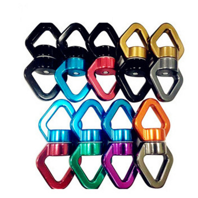 30KN  swing swivel rotational Aluminum Carabiner Swivel Carabiner hook for GM/Climbing