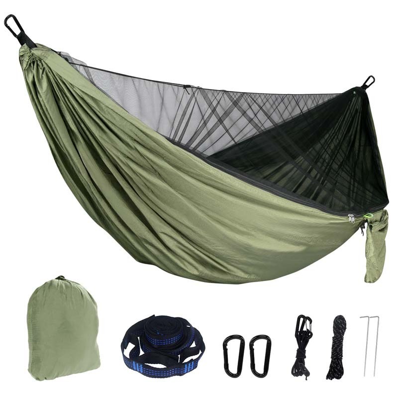 Fast Delivery Camping Accessories Quick Open Ultralight Hammock Travel Hammock Mosquito Net