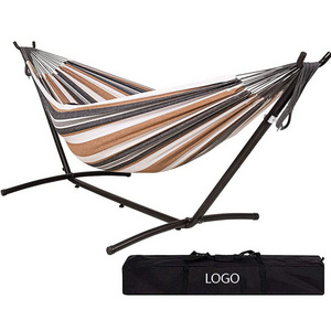 Classic Courtyard Park Garden Hanging Hammock Bracket Indoor Hammock Stand Hammock