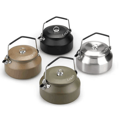 1.1L 1.4L 1.6L Best Aluminum Coffee Tea Pot Outdoor Camping Kettle for Boiling Water Ultralight Portable Hiking Picnic Travel