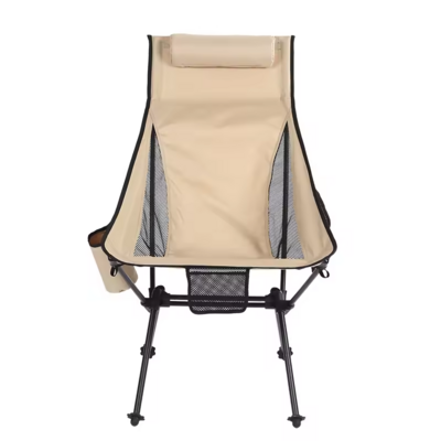 Camping Chair for Outdoor Aluminum Camping Travel Fishing Hiking Ultralight Portable Folding Chair