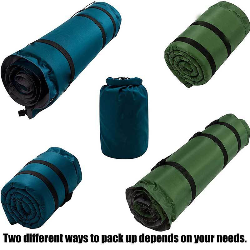 Foam Sleeping Mat Camping Sleeping Pad for Backpacking Self Inflating Sleeping Pad with Built-in Pump Lightweight Waterproof