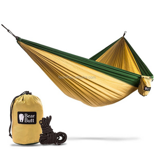 Premium Double Hanging Hammock Comfortable, Portable, Compact, Ultralight and Washable For The Best relaxing Experience