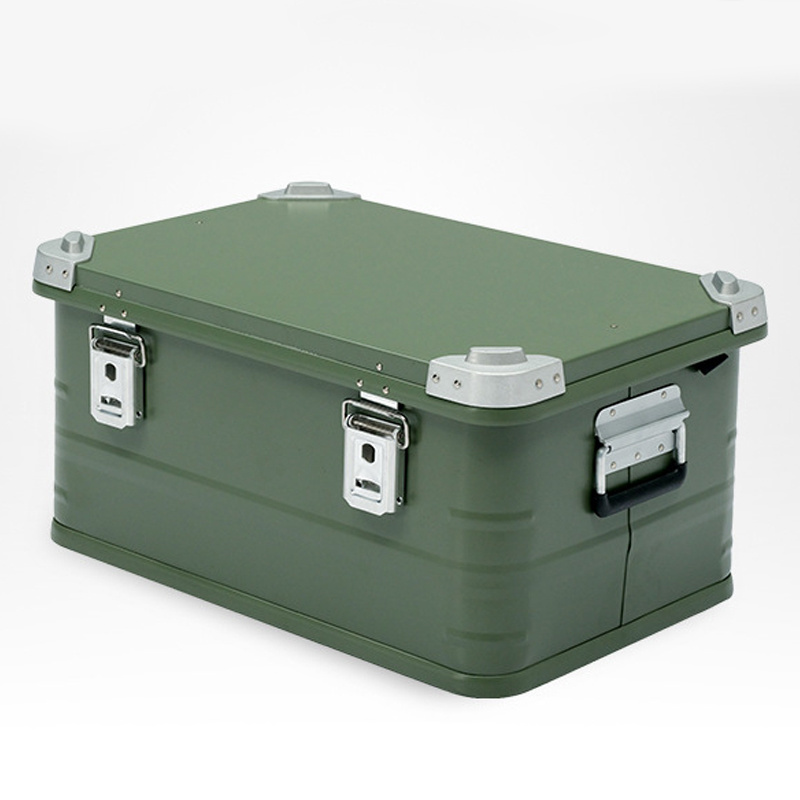 Feistel Luxury Big Heavy Duty Aluminum Alloy Tool Case Professional Series Camping Outdoor Storage Box