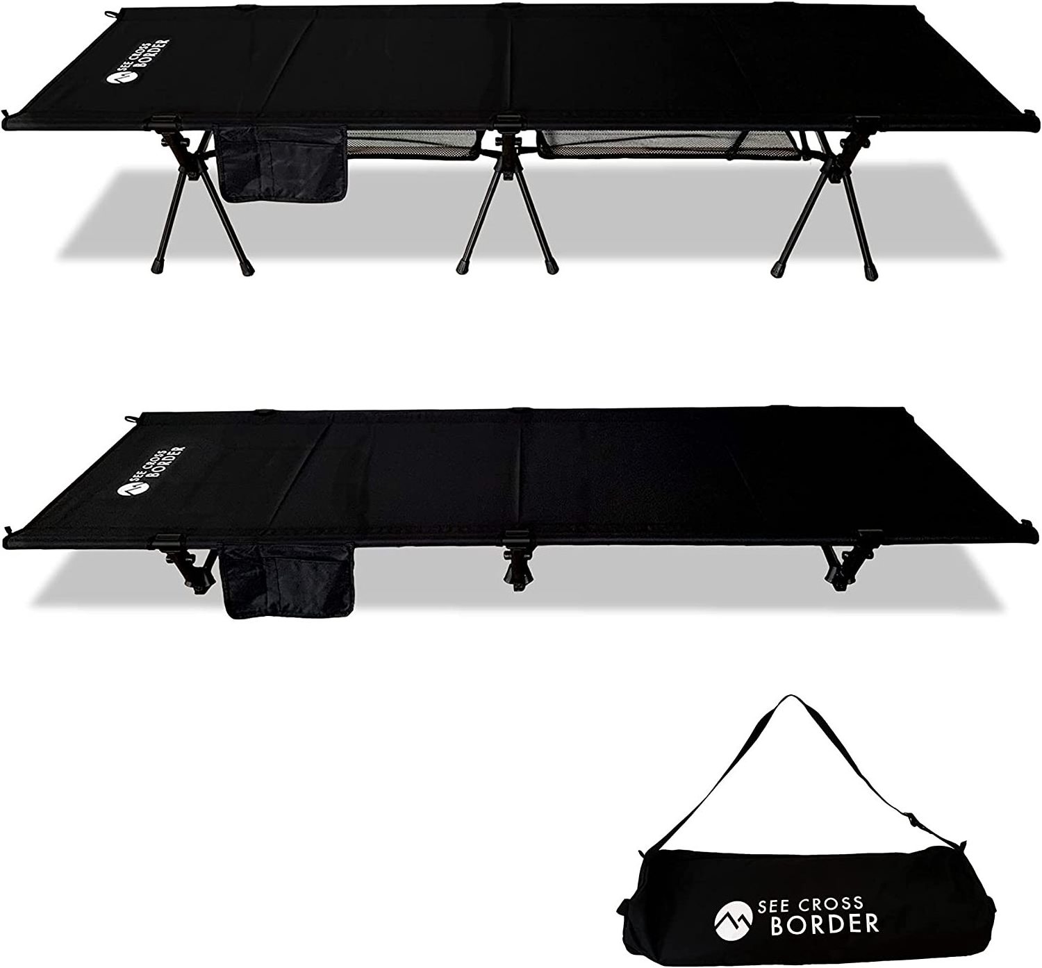 Camping cot portable folding bed foldable cots for for adults and kids sleeping