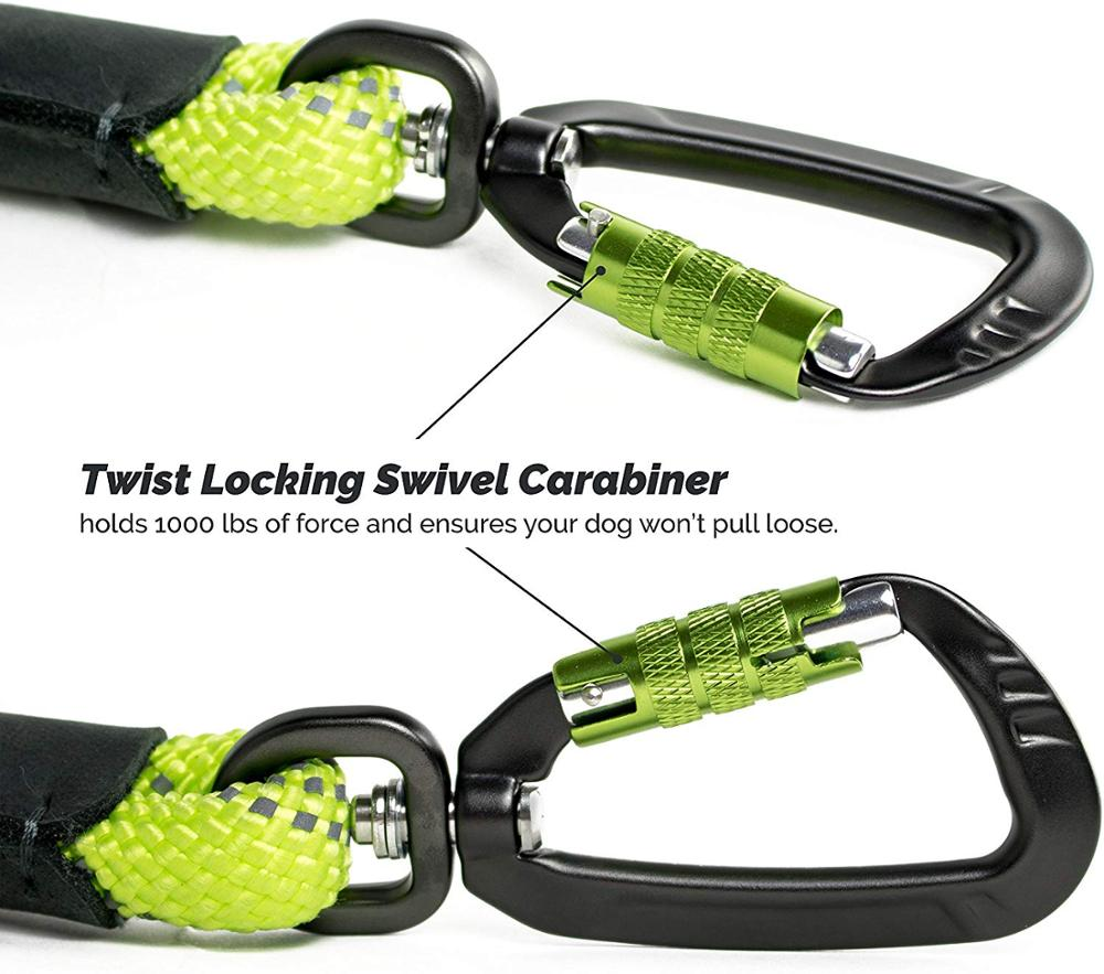 Factory price heavy duty Hiking Aluminum Carabiner Climbing Multi Tool 4KN Swivel Carabiner hook for Dog Leash