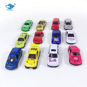 Free wheel miniature diecast model metal toy cars