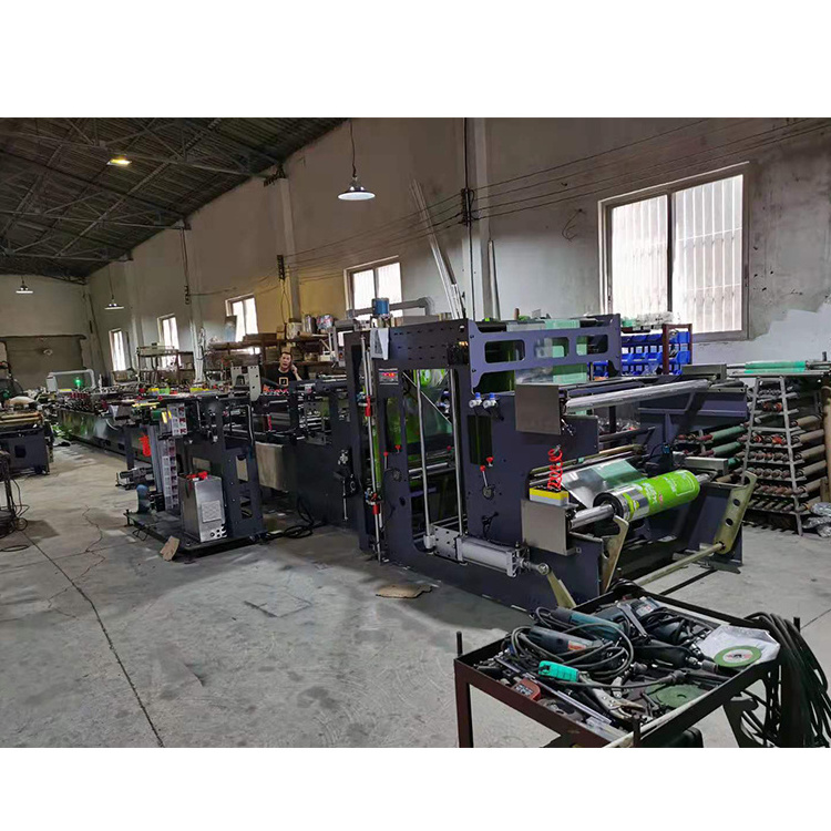 Fully automatic hot sale products eight side sealing plastic bags making machine