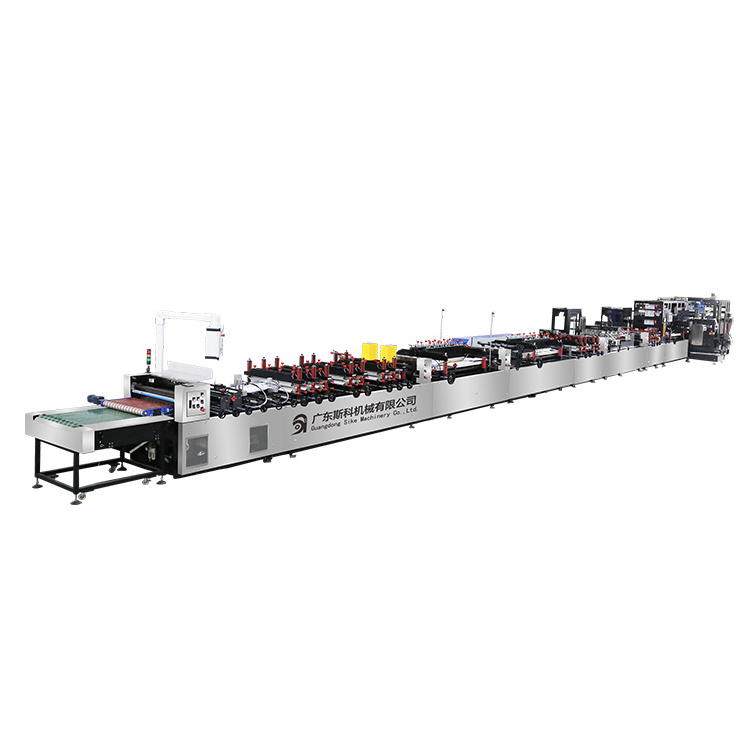 Fully automatic hot sale products eight side sealing plastic bags making machine