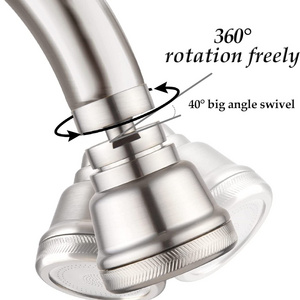 360 Rotatable  Brass Faucet Sprayer Head Replacement 3 Modes for Kitchen Faucet Head