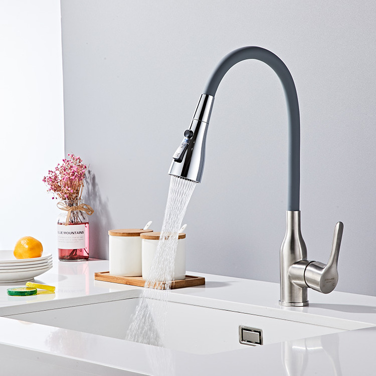 universal silicone water faucet spout with flexible hose 360 degree rotation double jet kitchenanti splash save water mixer tap