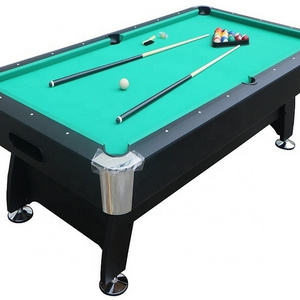 High quality 6ft 7ft 8ft full sized ball return billiard table MDF playfield 8 ball pool table price