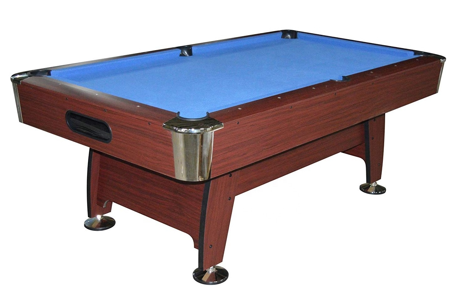 High quality 6ft 7ft 8ft full sized ball return billiard table MDF playfield 8 ball pool table price