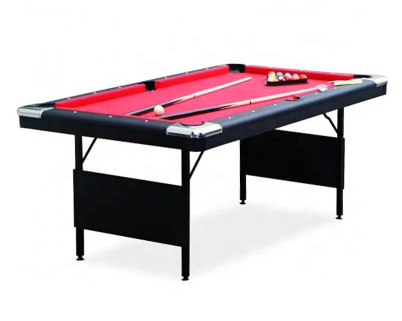 factory direct sale 6ft 7ft folding legs foldaway snooker billiard table household pool table foldable