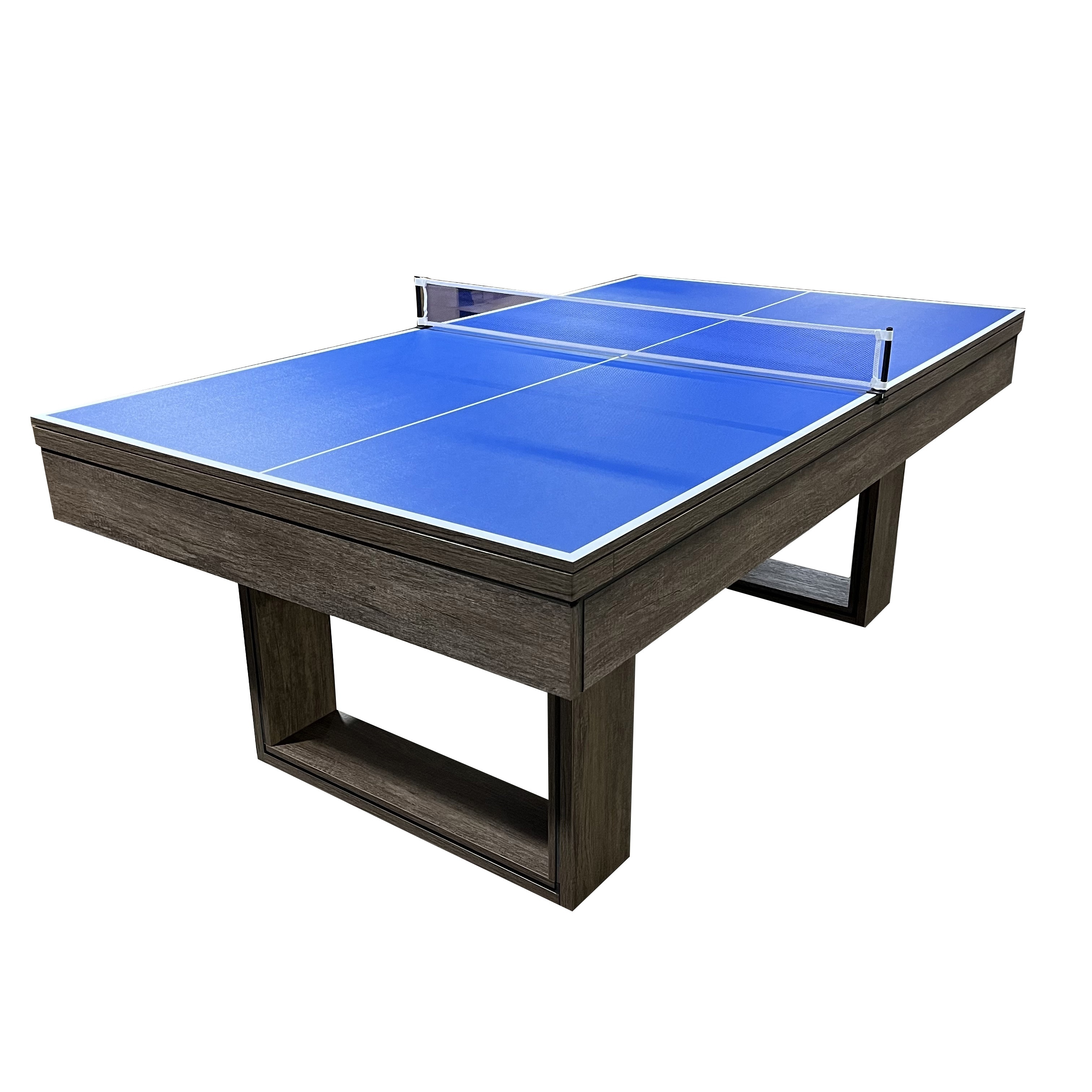 modern design 3 in 1 multi-function game MDF bed billiard dining pool table with table tennis top