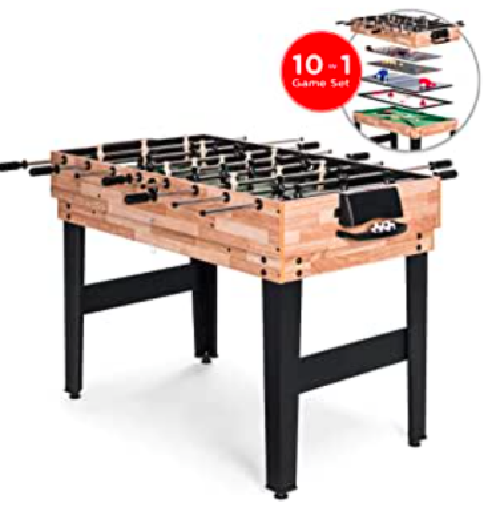 Hot selling 12 in 1 multi functional kids indoor game billiard pool table with soccer table tennis