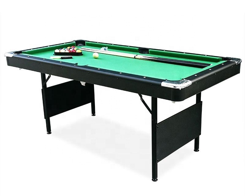 factory direct sale 6ft 7ft folding legs foldaway snooker billiard table household pool table foldable