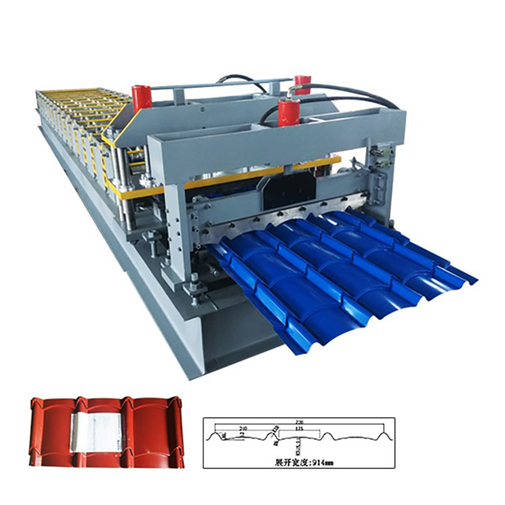 Wholesale Price Metal Sheet Wall Glazed Tile Making Machine Roof Panel Used Roll Forming Machinery