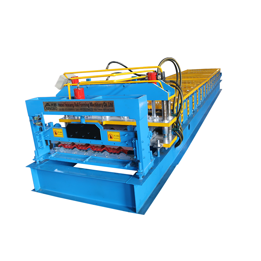 Factory Outlet Colour Steel Metal Roof Tile Roll Forming Machine Metal Sheet Roof  Glazed Tile Roll Forming Machine