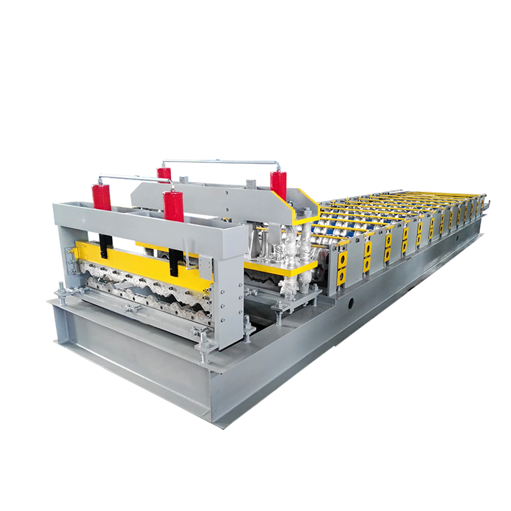 Factory Outlet Colour Steel Metal Roof Tile Roll Forming Machine Metal Sheet Roof  Glazed Tile Roll Forming Machine