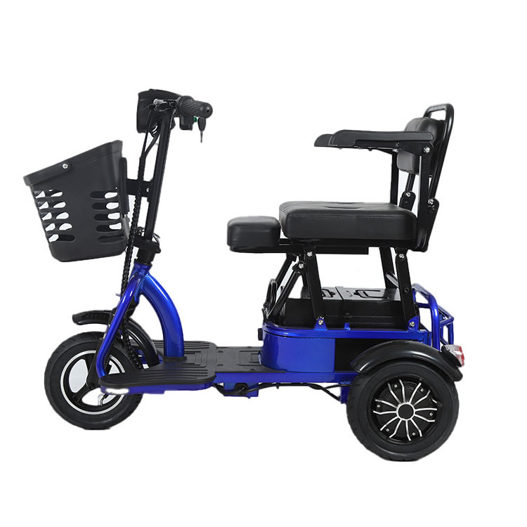 wholesale 2021 electric tricycle fat tire 800w 3 wheel electric scooter tricycle