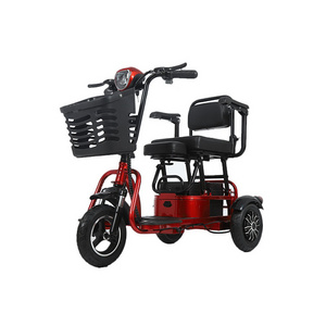 wholesale 2021 electric tricycle fat tire 800w 3 wheel electric scooter tricycle