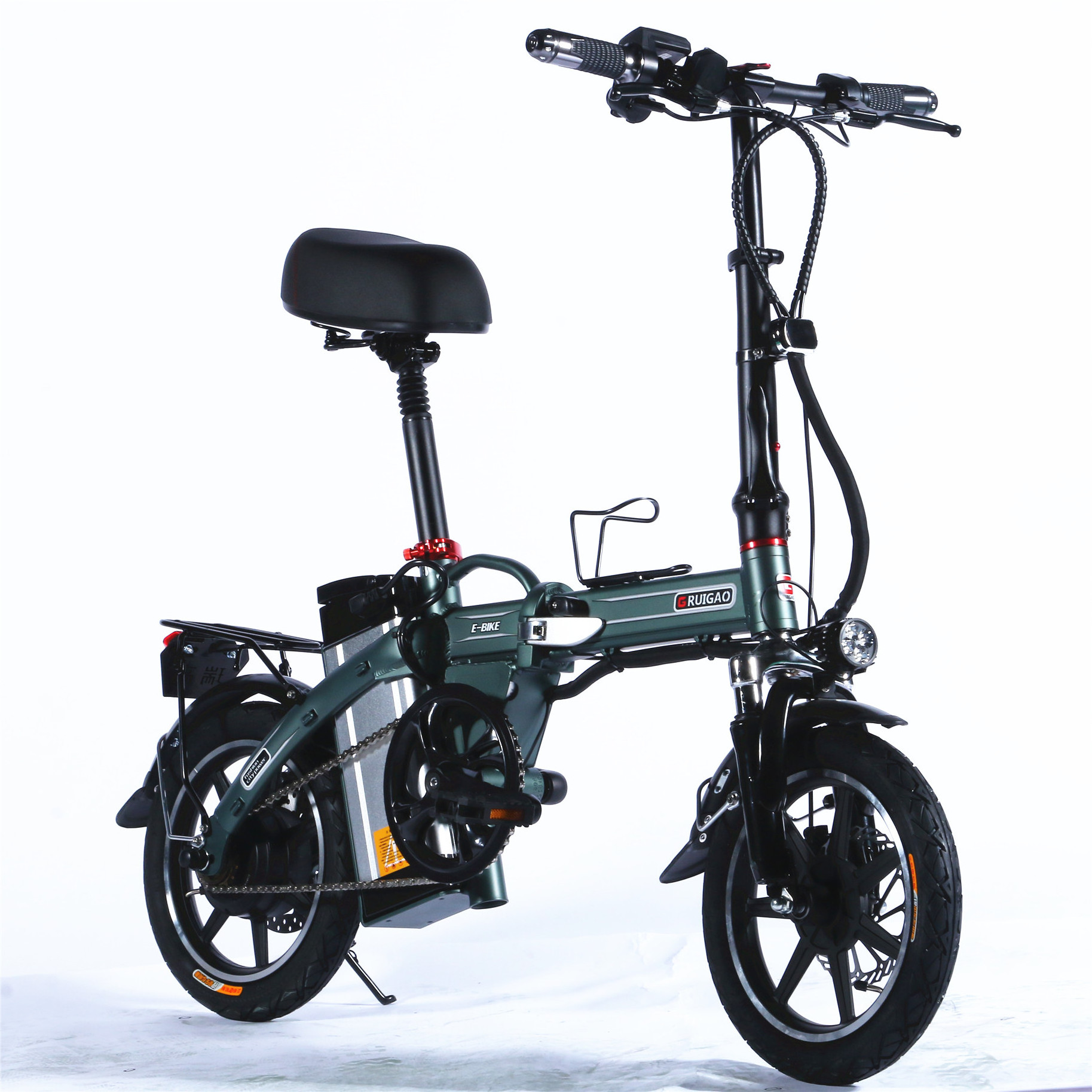 Folding Foldable Adult Bike Ebike E-bike Electric Bicycle Sales Price European Wholesale China Europe Warehouse 250w 14 Inch 48V