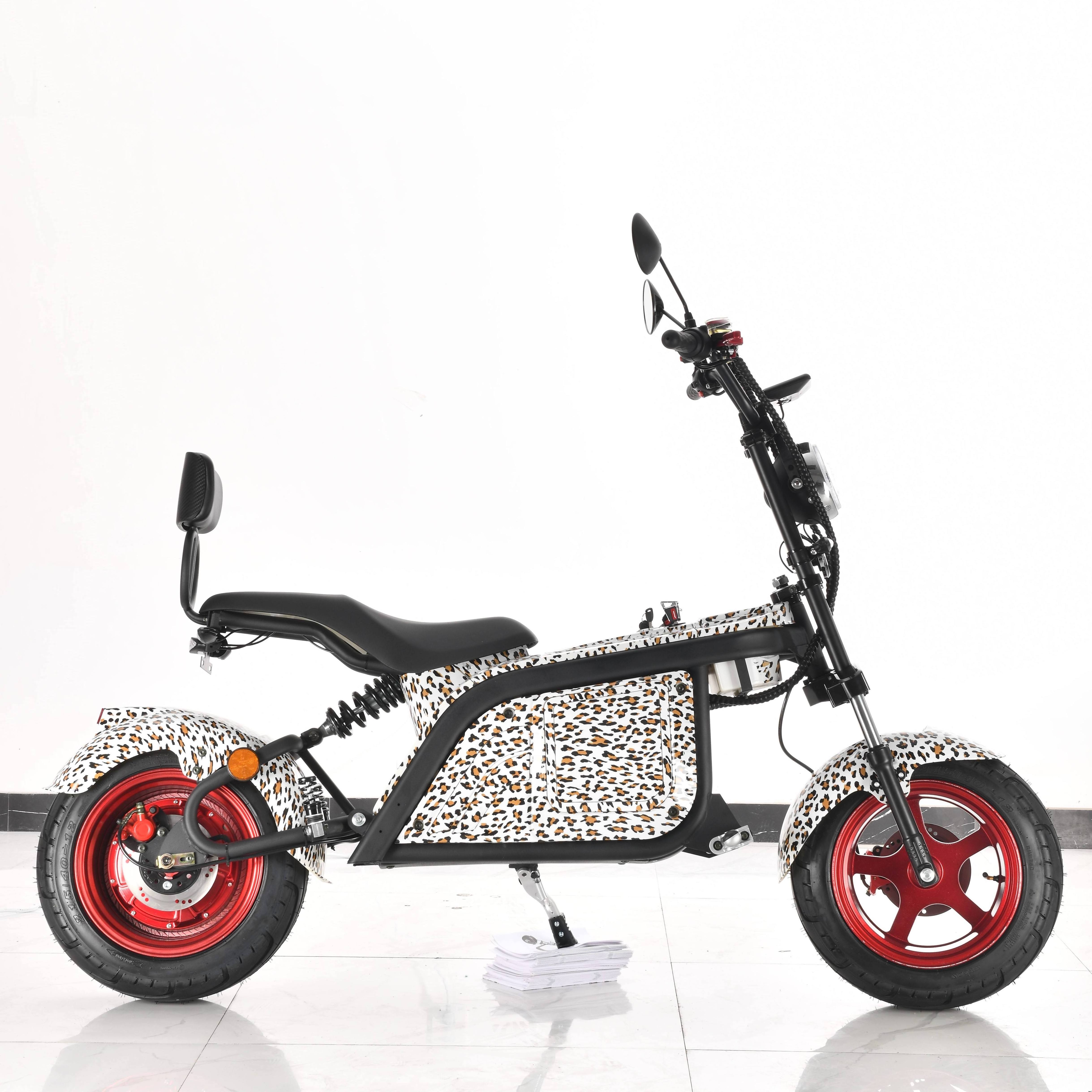 2023 best selling hulk model Electric Scooter Citycoco Long Range E Chopper  COC CE Fat Tire E-bike