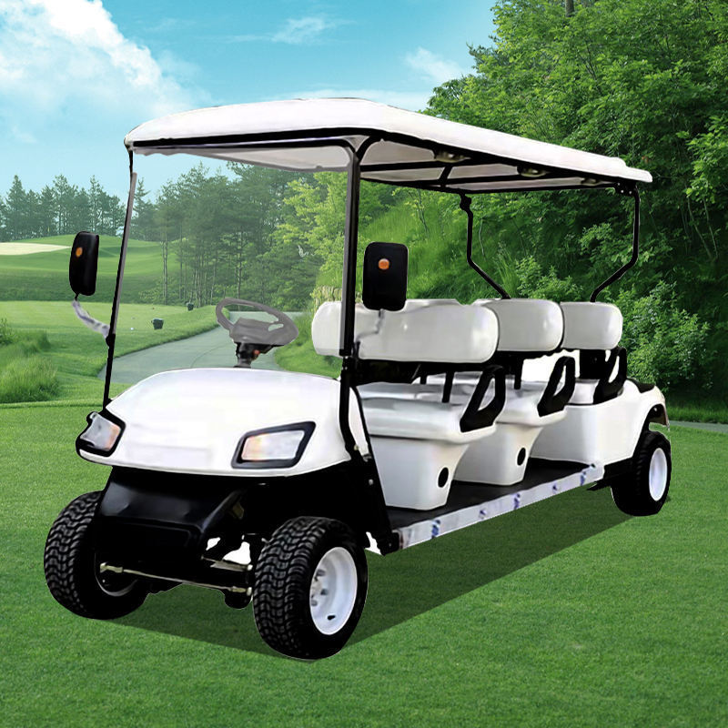 2023 New Electric Lifted Golf Cart 2 4 6 8 Seats 4x4 Gasoline Off Road Club Car for Sale