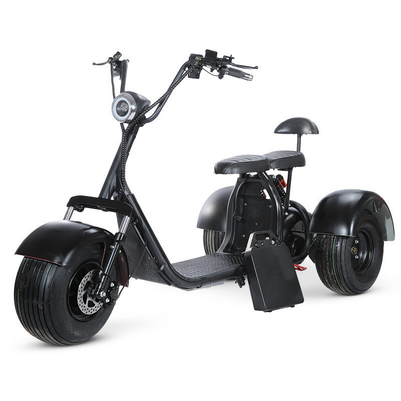 Scooters Tricycle 2022 New Design Citycoco 1000w 1500w Adult Electric 3 Wheel X7 Unisex 60V Monopatin Monopattino 100-240V .ltd.