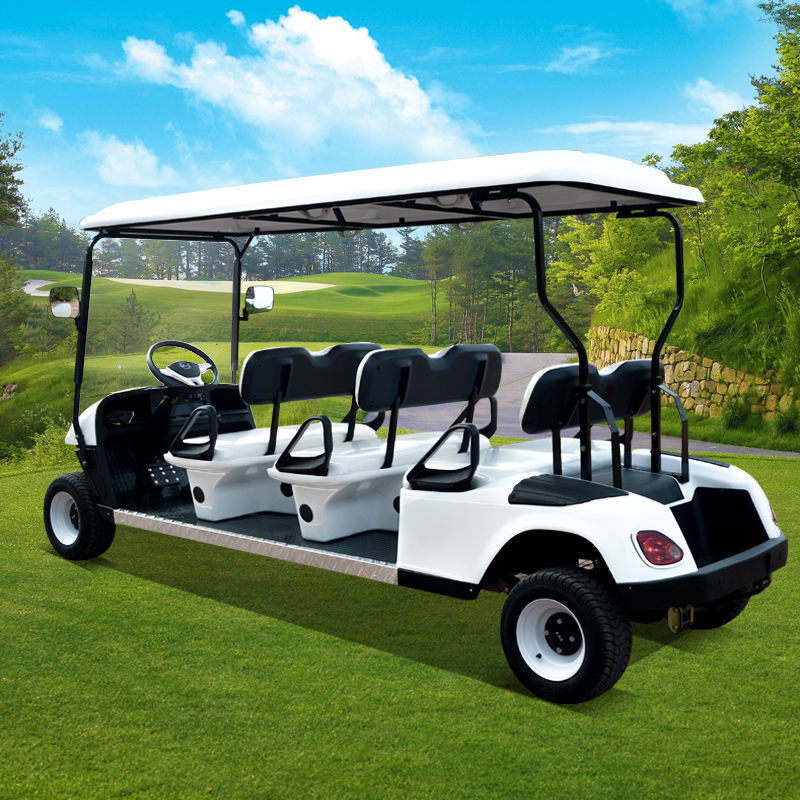 2023 New Electric Lifted Golf Cart 2 4 6 8 Seats 4x4 Gasoline Off Road Club Car for Sale