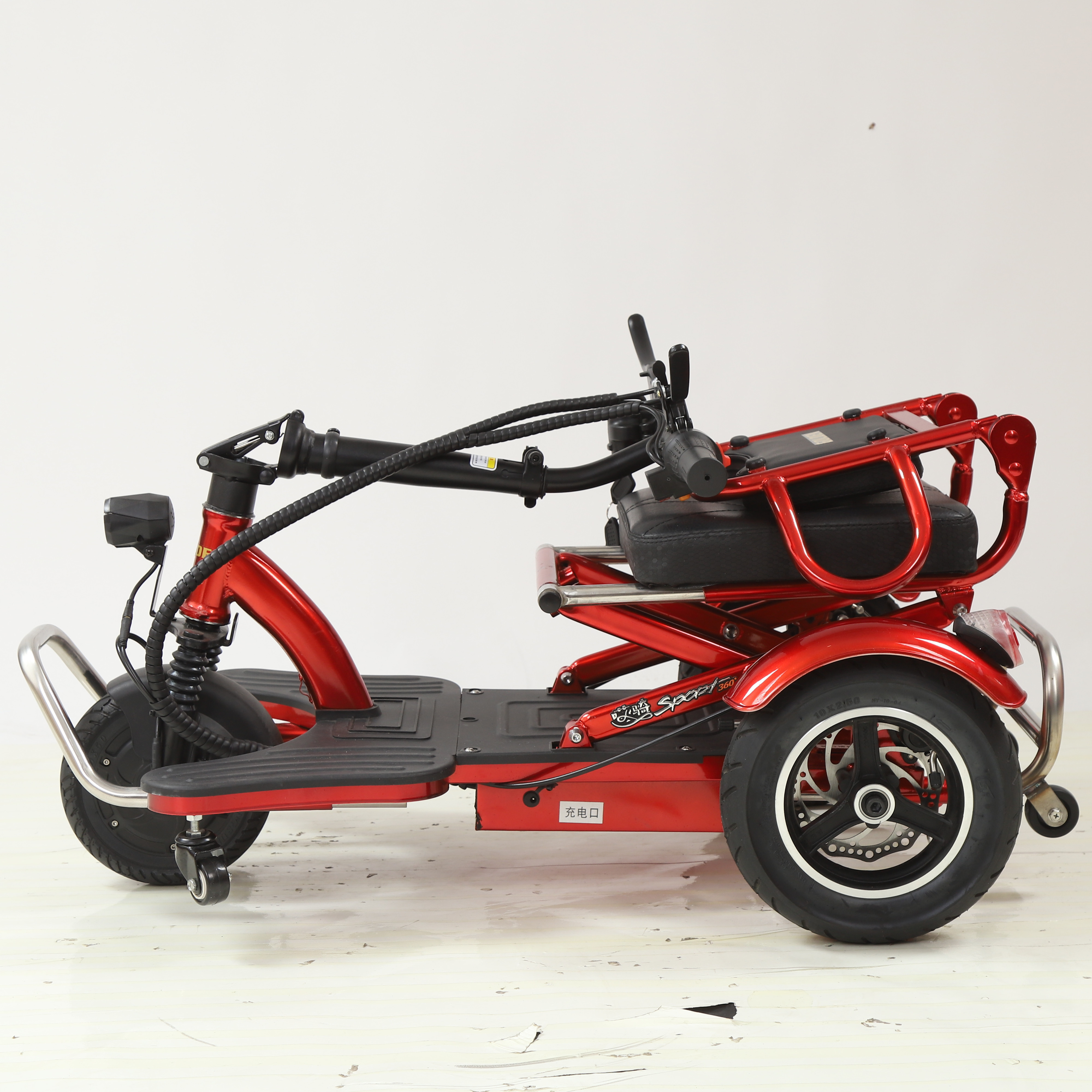 Factory sale folding cheap 3 wheel electric scooter for adults