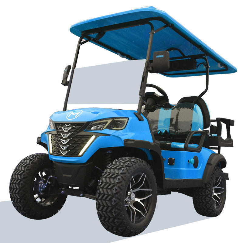 China Factory electric golf cart strong power 4-6 seats golf cart manufacturers