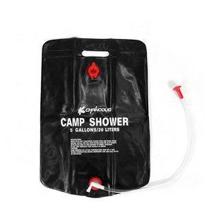 camping gear Camp shower pipe bag solar energy heated portable pvc shower bag for outdoor camping travelling beach shower